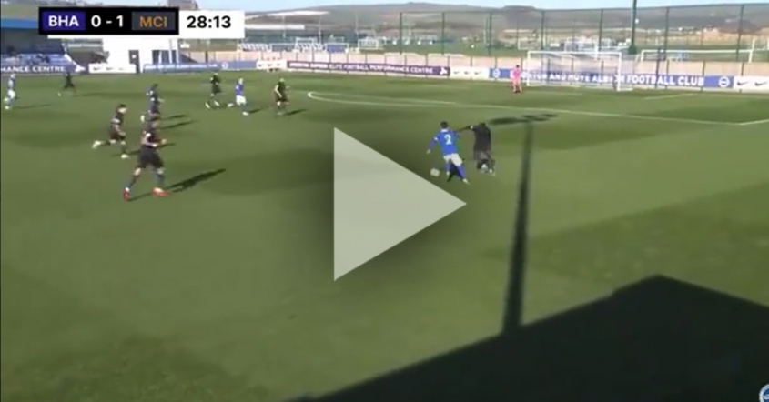 ASYSTA Karbownika w meczu z Manchesterem City U23! [VIDEO]